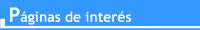 Páginas de interés